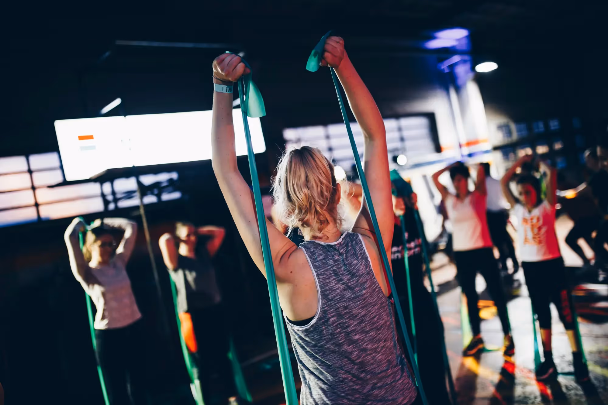 45 fitness studio hero section